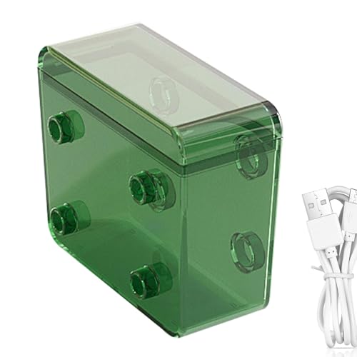 Kioriur Reisekabel-Organizer-Hülle, Ladekabel-Aufbewahrungshülle - Ladegerät Staubdichtes Gehäuse Klarer Deckel Box | Tragbarer Behälter mit großem Fassungsvermögen, elektronischer Kabel-Organizer für von Kioriur