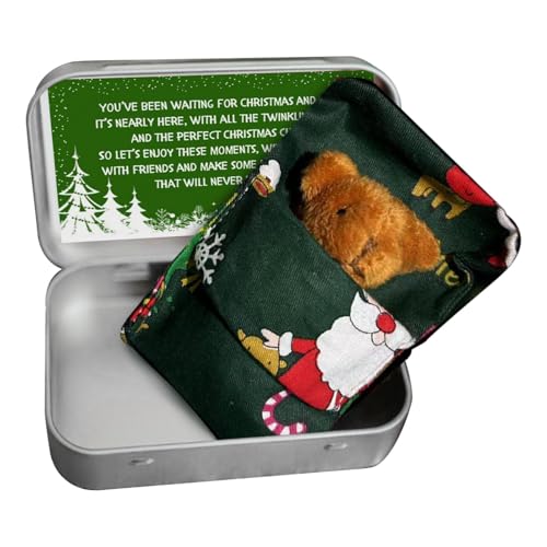 Kioriur Taschenbär, kleines Plüschtier – Taschenbär aus Plüsch, Plüschtier | Plüschtier Taschenbär, Weihnachtsspielzeug, Taschenbär mit Karten und Steppdecken, Teddybärpuppen, Kioriur Taschenbär, kleines Plüschtier – Taschenbär aus Plüsch, Plüschtier | Plüschtier Taschenbär, Weihnachtsspielzeug, Taschenbär mit Karten und Steppdecken, Teddybärpuppen, von Kioriur