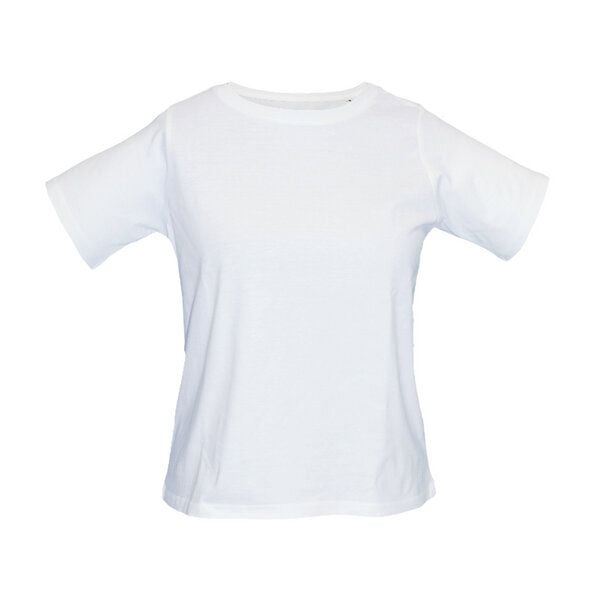 Kipepeo-Clothing BASIC Frauen Shirt Weiß RESTPOSTEN von Kipepeo-Clothing
