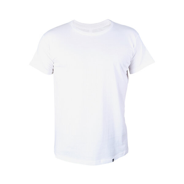 Kipepeo-Clothing Herren T-Shirt aus Bio-Baumwolle Basic weiss. Handmade in Tanzania von Kipepeo-Clothing