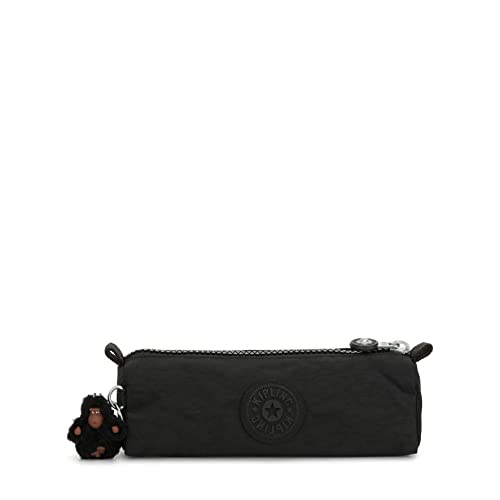 Kipling, True Black, 8.75''L x 2.5''H x 2.5''D, Damen Freedom Federmäppchen Klein Reißverschluss Wasserdicht Stifteetui von Kipling