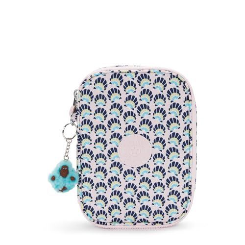 Kipling 100 PENS Large pencase, Pouches, Cases, Geo Shell (Blue) von Kipling