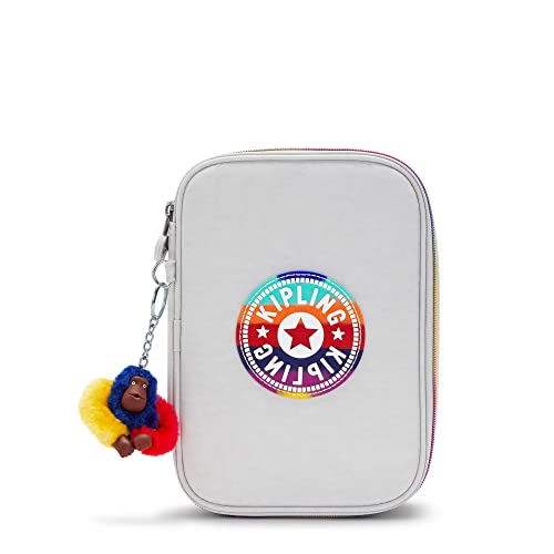 Kipling 100 Pens Case Truly Grey Rainbow von Kipling