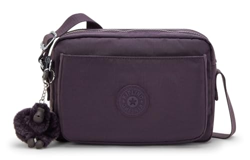 Kipling ABANU M, Mittelgroße Umhängetasche, 9 x 80 x 38 cm, Ultimate Plum (LILA) von Kipling