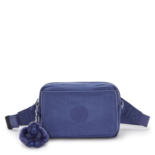 Kipling ABANU Multi Kleine Umhängetasche, die in eine Hüfttasche umgewandelt Werden kann, Blue (Blau) von Kipling