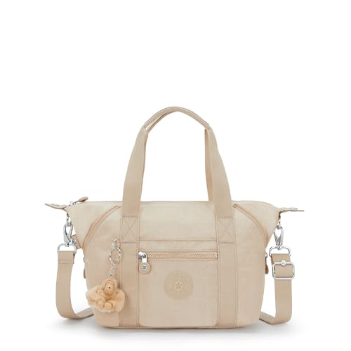 Kipling ART MINI Kleine Handtasche, Schultertaschen, Sparkled Beige (Beige) von Kipling