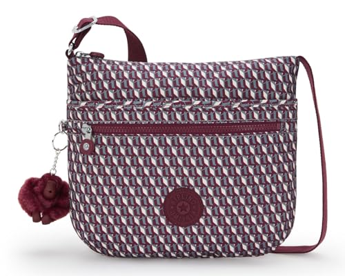 Kipling ARTO Mittelgroße Umhängetasche, 3DK Wine (Rot) von Kipling