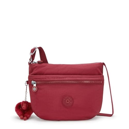 Kipling ARTO S, Kleine Umhängetasche, 3 x 80 x 38 cm, Funky Red (ROT) von Kipling
