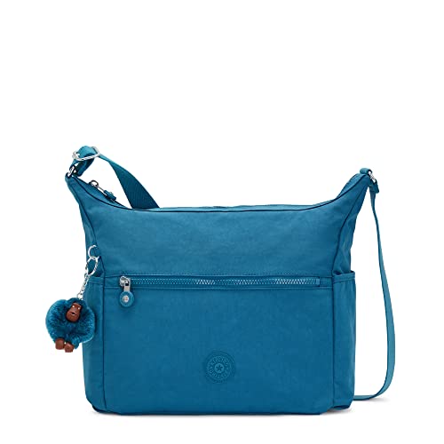 Kipling Alenya Crossbody Bag Twinkle Teal, Twinkle Teal, 12.5''L x 12.5''H x 5.75''D von Kipling