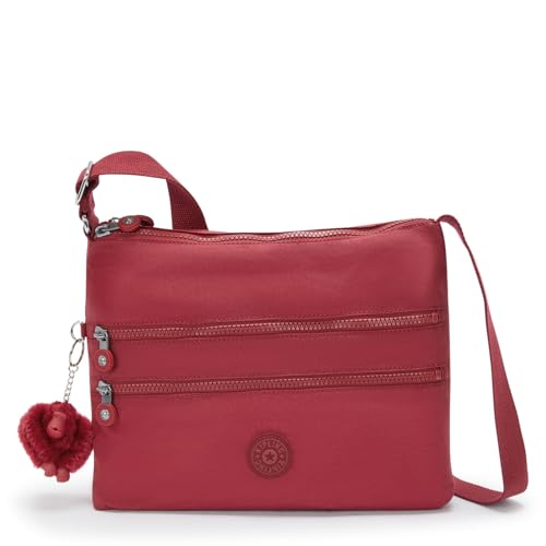 Kipling Alvar, Mittelgroße Umhängetasche, 4.5 x 80 x 38 cm, Funky Red (ROT) von Kipling