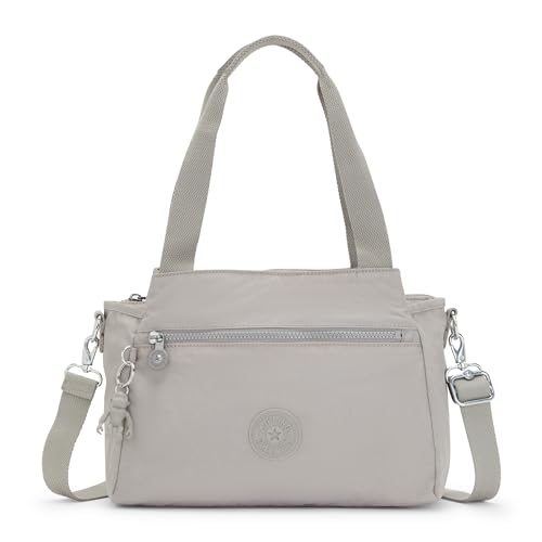 Kipling Elysia Mittelgroße Schultertasche, Schultertaschen, Grey Gris (Grau) von Kipling