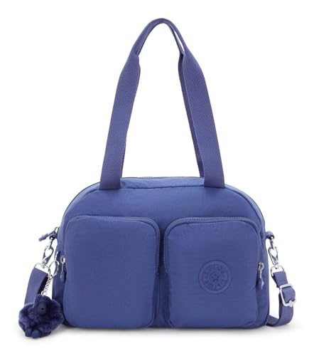 Kipling COOL DEFEA Mittelgroße Schultertasche, Blue (Blau) von Kipling