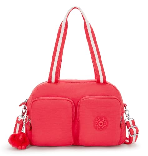 Kipling COOL DEFEA Mittelgroße Schultertasche, Red (Rot) von Kipling