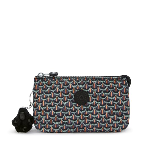 Kipling CREATIVITY L Große Geldbörse, Beutel, Etuis, Geo Feather (Schwarz) von Kipling