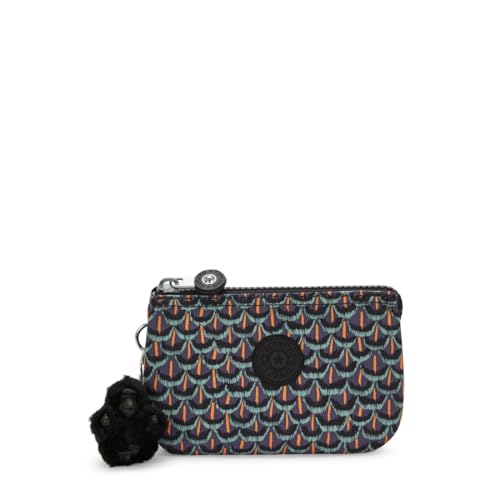 Kipling CREATIVITY S Kleine Geldbörse, Beutel, Etuis, Geo Feather (Schwarz) von Kipling