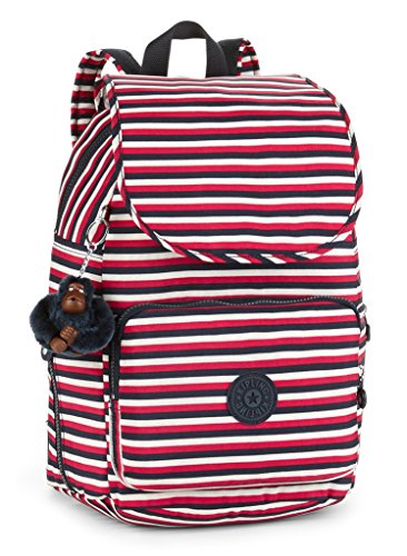 Kipling Cayenne, Damen Rucksack, Multicolour (Sugar Stripes), 27x37x19.5 cm (W x H x L) von Kipling