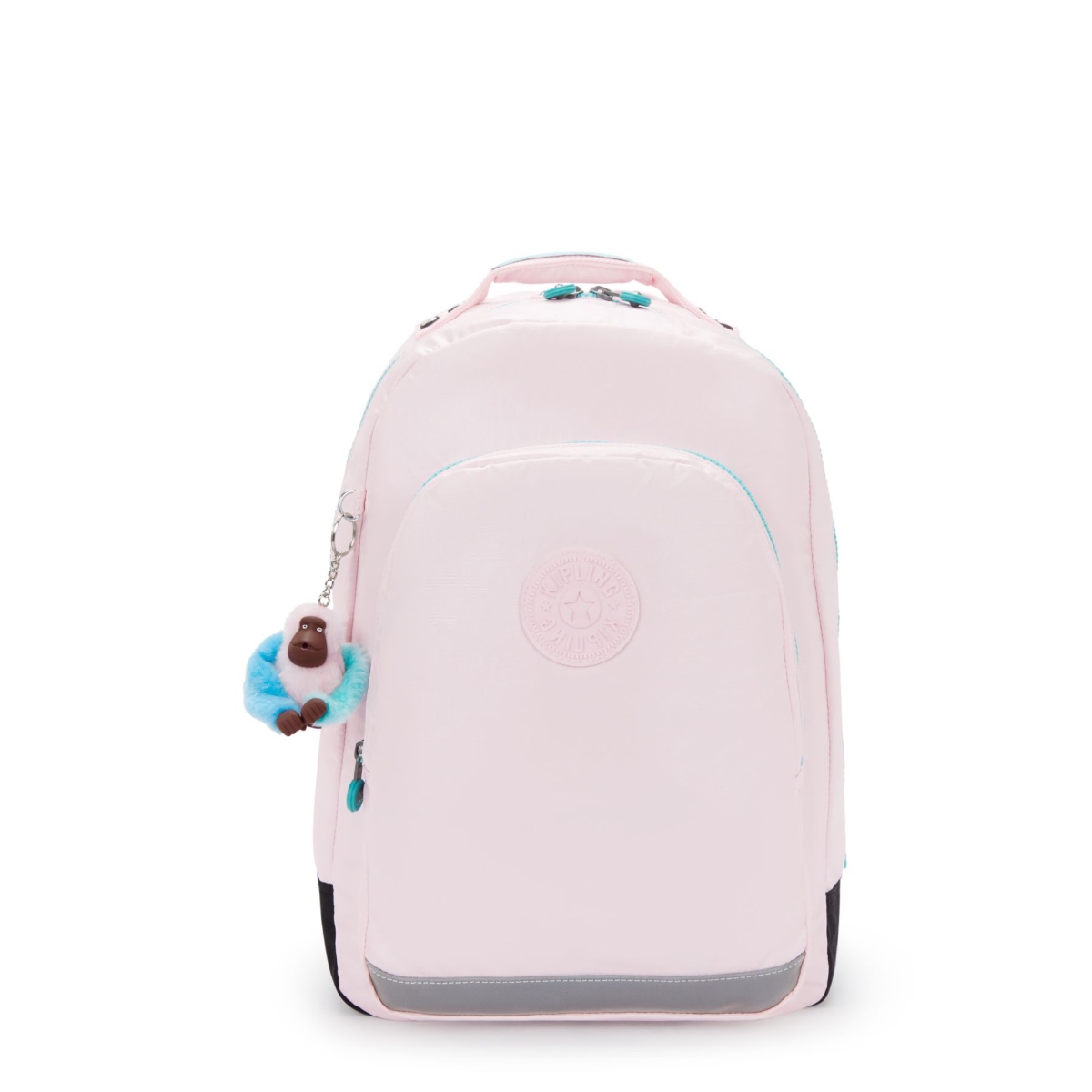 Kipling Class Room Backpack-Sea Pink Metallic von Kipling
