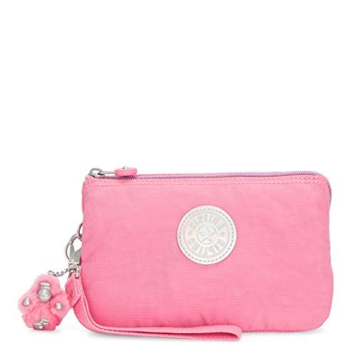 Kipling CREATIVITY XL in Cool Pink Hologramm, Cooles rosa Hologramm, 23 Length x 15 Height x 6 Width cm von Kipling