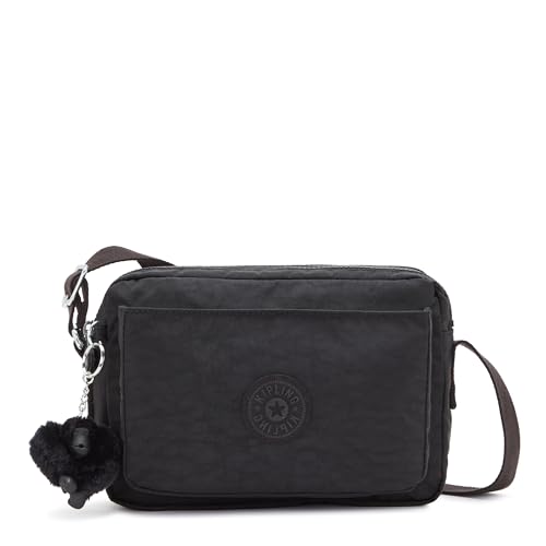 Kipling Damen Abanu M Tasche, Black Schwarz, 24x17x9 cm (B x H T) EU von Kipling