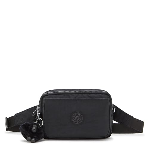 Kipling Damen Abanu Mini 2-in-1 Convertible Crossbody Umwandelbare Umhängetasche, Black Noir von Kipling