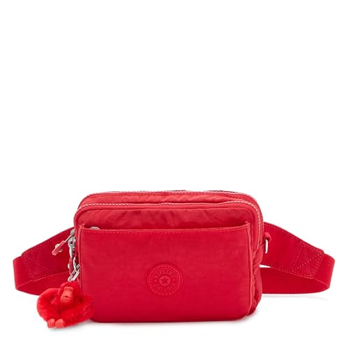 Kipling Damen Abanu Multi Covnertible Umhängetasche, Rot Rouge von Kipling