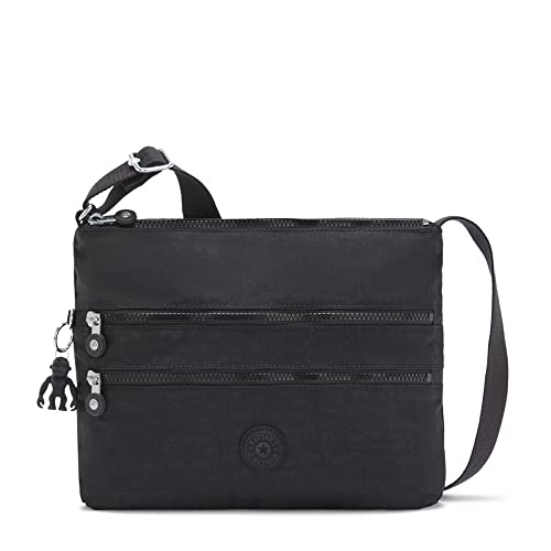 Kipling Damen Alvar Umhängetasche, Black Noir von Kipling