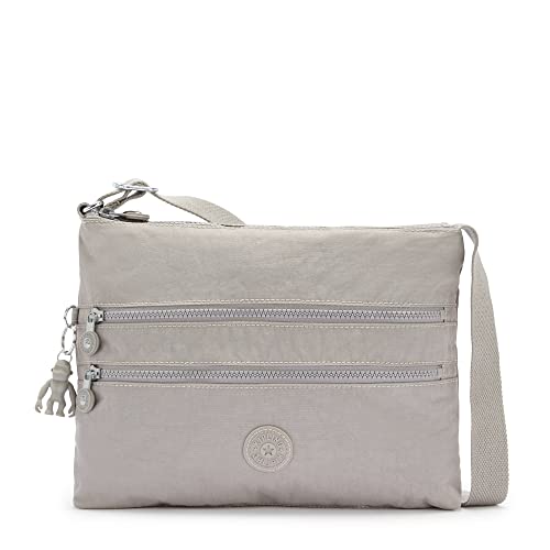 Kipling Damen Alvar Umhängetasche, Grau Gris von Kipling