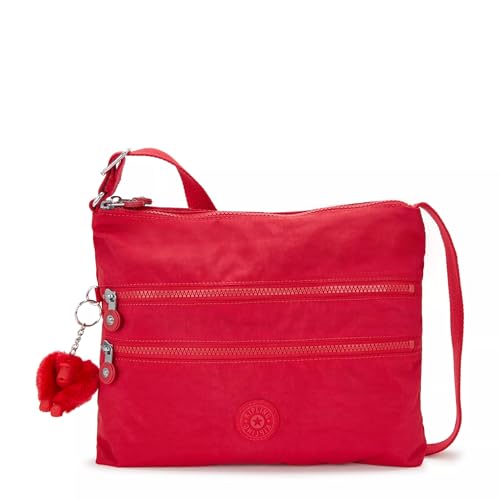 KIPLING KIPLING Damen Alvar Umhängetasche, Rot Rouge von KIPLING KIPLING