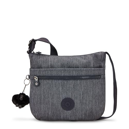 Kipling Damen Arto Umhängetasche Blau (Active Denim) von Kipling