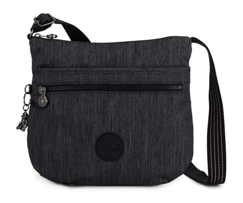 Kipling ARTO Mittelgroße Umhängetasche, Active Denim (Blau) von Kipling
