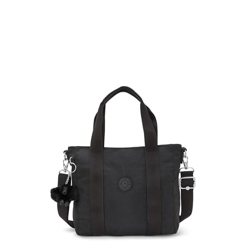 Kipling Damen Asseni Mini Tote Schwarz (Black Noir),33x21x14 cm (B x H x T) von Kipling