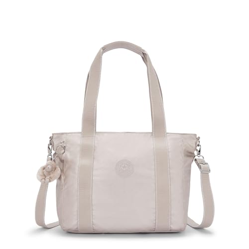 Kipling Damen Asseni S Tote Silber (Metallic Glow) von Kipling