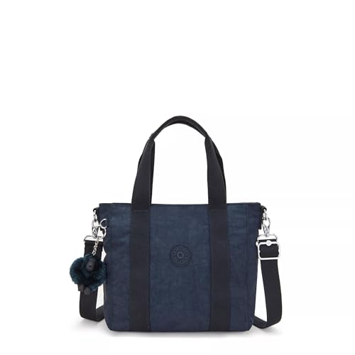 Kipling Damen Asseni Tote Bag Mini-Tragetasche, Blue Bleu 2 von Kipling