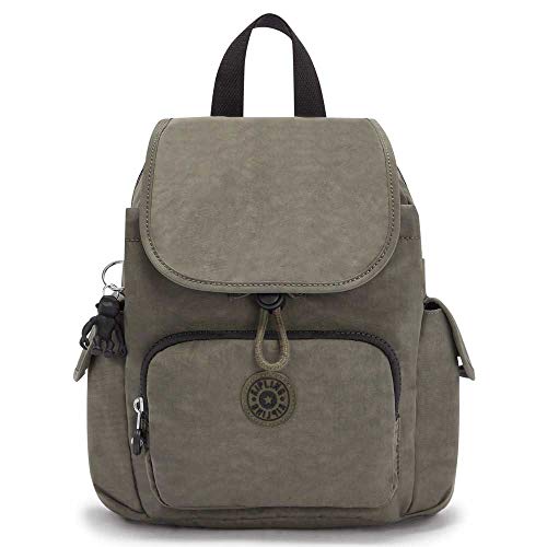 Kipling Damen City Mini BACKPACKS, Green Moss, 14x27x29 cm EU von Kipling