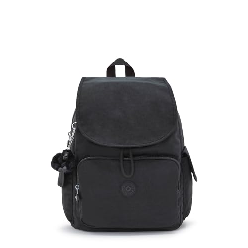 Kipling Damen City Pack Rucksack Ganztägig Vielseitig Daypack Tasche, Black Noir, 10.5" L x 14.5" H x 6.75" D, Damen City Pack Rucksack Ganztägig Vielseitig Daypack Tasche von Kipling