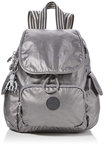 Kipling Damen City Pack Mini Rucksack Schwarz (Carbon Metallic) von Kipling