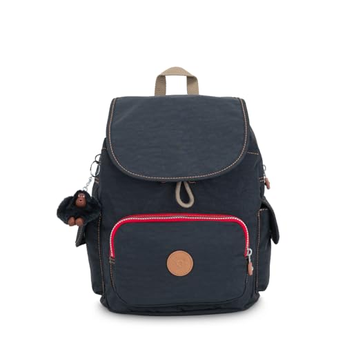 Kipling City Pack S, Damen Rucksack, Blau (True Navy C), 15x24x45 cm (W x H x L) von Kipling