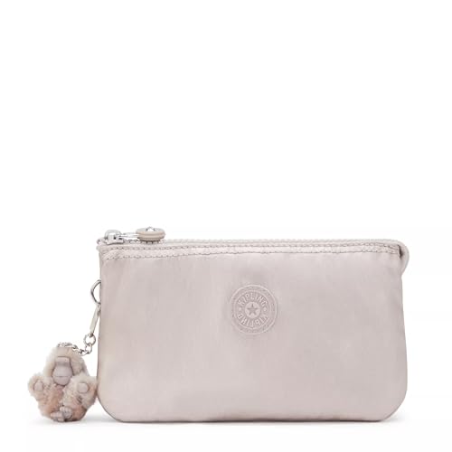 Kipling Creativity L Solid Pouch, Metallic Glow, Einheitsgröße, Große Kosmetiktasche für Damen, vielseitiges Kosmetik-Set, Leichter Reise-Organizer Kipling Creativity L Solid Pouch, Metallic Glow, Einheitsgröße, Große Kosmetiktasche für Damen, vielseitiges Kosmetik-Set, Leichter Reise-Organizer von KIPLING KIPLING