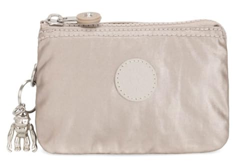 Kipling Creativity S Kleine Geldbörse, Beutel, Etuis, Metallic Glow (Silber) von Kipling