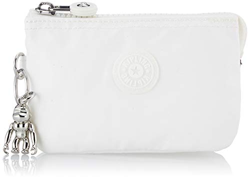 Kipling Damen Creativity S Münzbörse Weiß (White Metallic) von Kipling