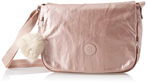 Kipling Damen Earthbeat M Umhängetasche Gold (Metallic Blush) von Kipling