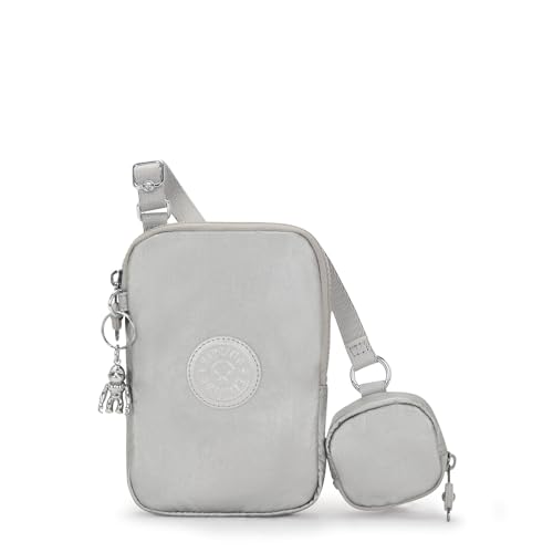 Kipling Damen Elvin Bright Umhängetasche, Helles Metallic von Kipling