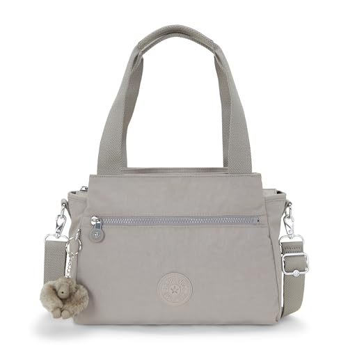 Kipling Damen Elysia Handtasche, Grau Gris von Kipling