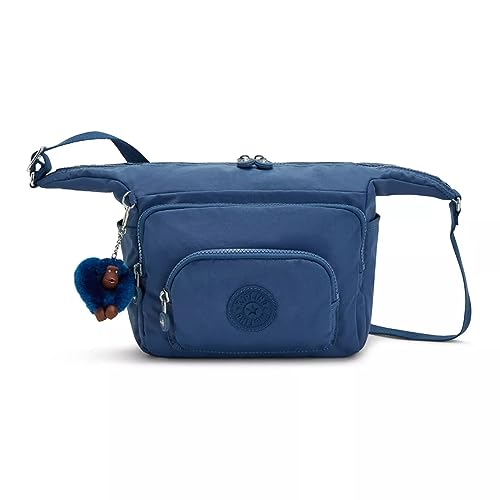 Kipling Damen Erica Crossbody Jetset Traveller Kleine Handtasche Polyester Tasche, Zartblau, 10.5''L x 7.25''H x 5.75''D von Kipling