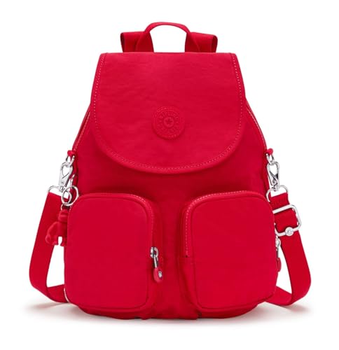 Kipling Damen Firefly Up Rucksäcke, Red Rouge von Kipling