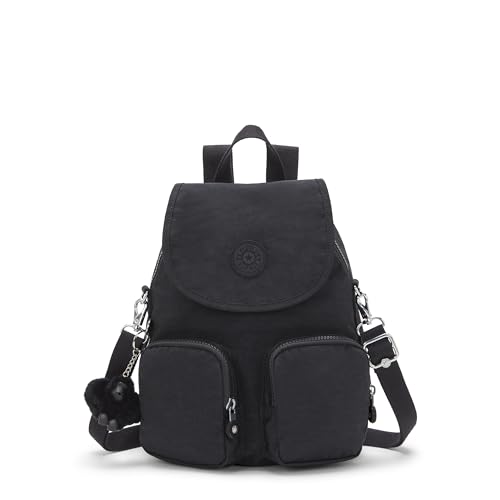 Kipling Damen Firefly Up BACKPACKS, Black Noir, 14x22x31 cm EU von Kipling