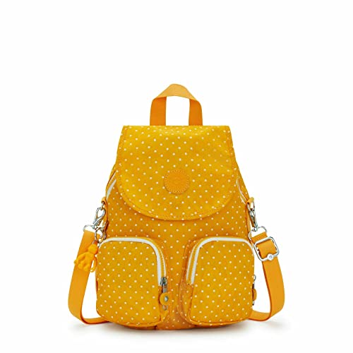 Kipling Damen Firefly Up Rucksäcke, Soft Dot Yellow von Kipling