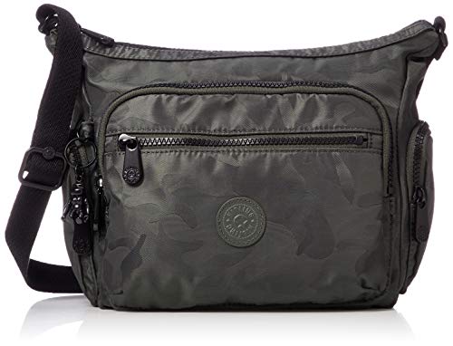 Kipling Damen GABBIE S Messenger-Bag, Brown (Satin Camo), S von Kipling