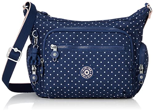 Kipling Damen Gabbie Umh ngetaschen, Soft Dot Blue, Einheitsgröße EU von Kipling