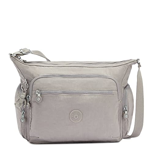 Kipling Damen Gabbie Umhängetasche, Grau Gris von Kipling